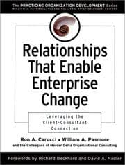 Tapa de Relationships that enable enterprise change