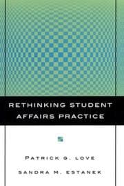 Tapa de Rethinking student affairs practice