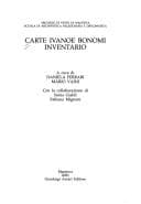 Tapa de Carte Ivanoe Bonomi