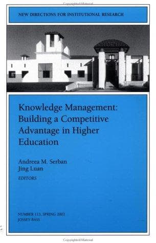 Tapa de Knowledge Management: Building a Competitive Advantage in Higher Education