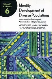 Tapa de Identity development of diverse populations