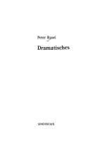Tapa de Dramatisches