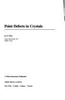 Tapa de Point defects in crystals