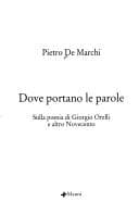 Tapa de Dove portano le parole