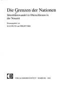 Tapa de Die Grenzen der Nationen
