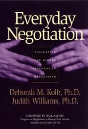 Tapa de Everyday negotiation