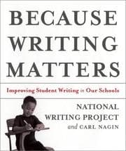 Tapa de Because writing matters