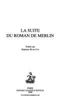 Tapa de La suite du roman de Merlin