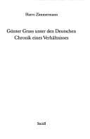 Tapa de G unter Grass unter den Deutschen: Chronik eines Verh altnisses