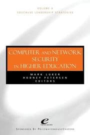 Tapa de Computer and network security in higher education