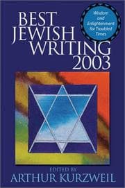 Tapa de Best Jewish Writing 2003 (Best Jewish Writing)