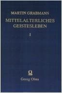 Tapa de Mittelalterliches Geistesleben