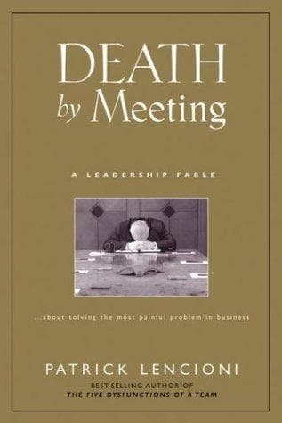 Tapa de Death by Meeting