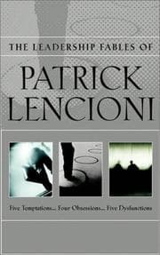Tapa de The Leadership Fables of Patrick Lencioni, Box Set, contains