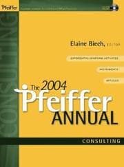 Tapa de The 2004 Pfeiffer Annual: Consulting (JB 2004 Annuals: Consulting)