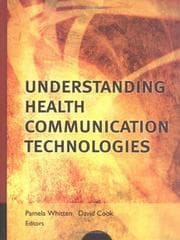 Tapa de Understanding health communication technologies