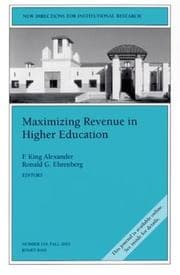 Tapa de Maximizing Revenue in Higher Education