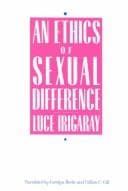 Tapa de Ethics of Sexual Difference