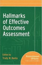 Tapa de Hallmarks of Effective Outcomes Assessment