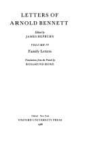 Tapa de Arnold Bennett and H.G. Wells