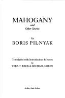 Tapa de Mahogany and other stories