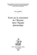 Tapa de Essai sur la conscience de l'histoire dans l'Egypte pharaonique