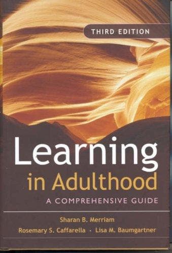 Tapa de Learning in Adulthood