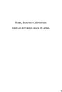Tapa de Ruses, secrets et mensonges chez les historiens grecs et latins