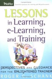 Tapa de Lessons in Learning, e-Learning, and Training