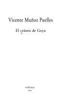 Tapa de El cráneo de Goya