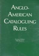 Tapa de Anglo-American cataloguing rules