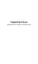 Tapa de Happening & Fluxus