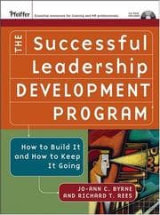 Tapa de The successful leadership development program
