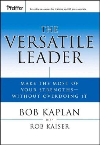 Tapa de The versatile leader
