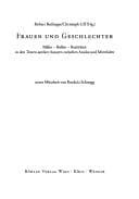 Tapa de Frauen und Geschlechter