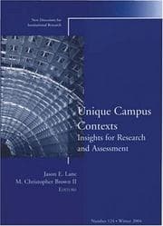 Tapa de Unique campus contexts