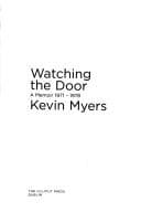 Tapa de Watching the door
