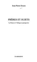 Tapa de Frères et sujets