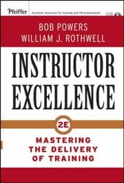 Tapa de Instructor Excellence