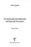 Tapa de Avventure di Parnaso nell'Italia del Novecento