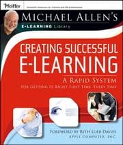Tapa de Michael Allen's E-Learning Library: Creating Successful E-Learning
