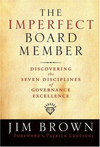 Tapa de The Imperfect Board Member
