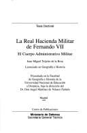 Tapa de La real Hacienda Militar de Fernando VII