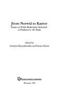 Tapa de From Norwid to Kantor