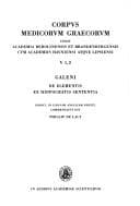 Tapa de On the Elements According to Hippocrates