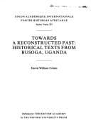 Tapa de Towards a Reconstructed Past