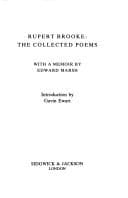 Tapa de Rupert Brooke