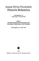 Tapa de Bausteine zur Slavischen Philologie und Kulturgeschichte. Reihe B: Editionen N.F., Bd. 20: Historia Bohemica, Band 2: Die fr uhneuhochdeutsche Ubersetzung (1463) des Breslauer Stadtschreibers Peter Eschenloer