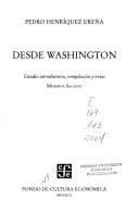 Tapa de Desde Washington