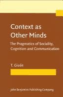 Tapa de Context as other minds